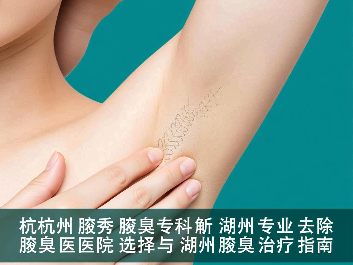 杭州腋秀腋臭专科解析，湖州专业去除腋臭医院选择与湖州腋臭治疗指南