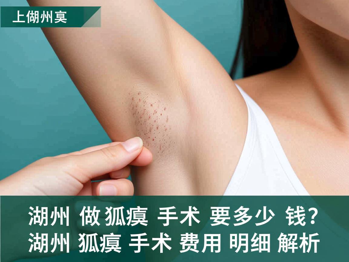在湖州做狐臭手术要多少钱？湖州狐臭手术费用明细解析