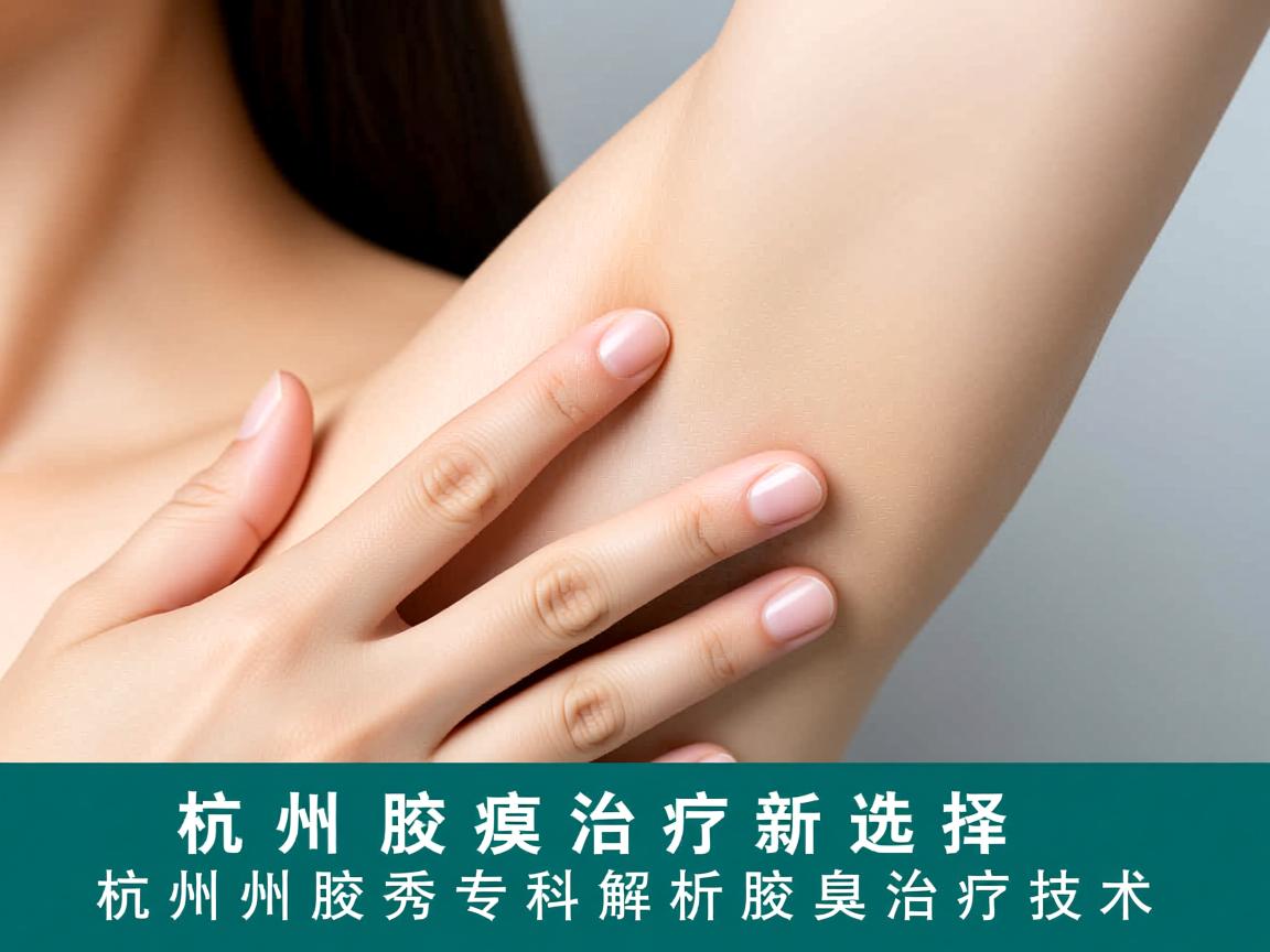 杭州腋臭治疗新选择，杭州腋秀专科解析腋臭治疗技术