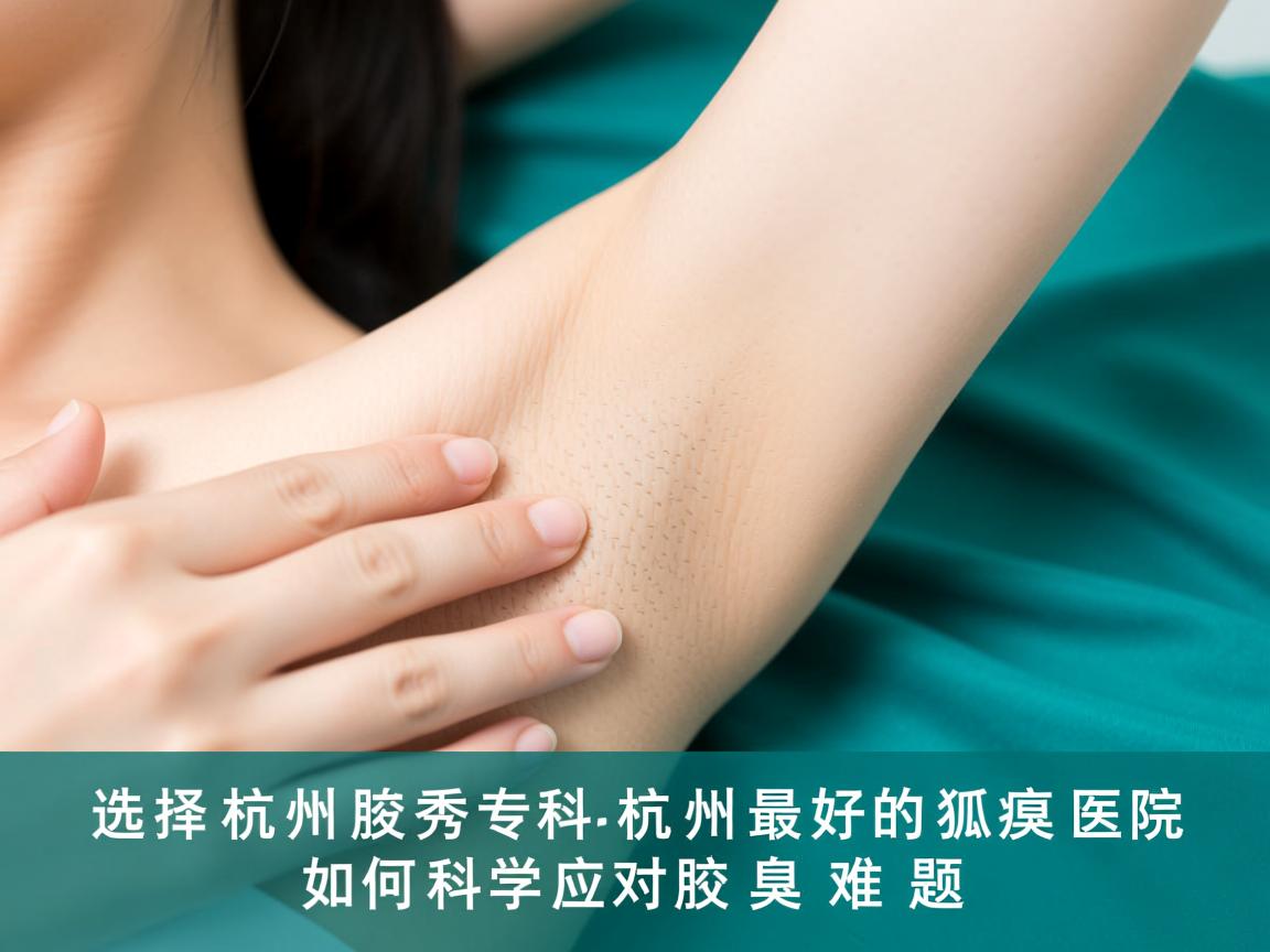 选择杭州腋秀腋臭专科，解析杭州最好的狐臭医院如何科学应对腋臭难题