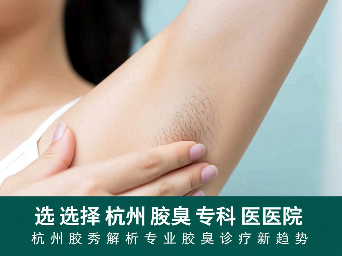 选择杭州腋臭专科医院，杭州腋秀解析专业腋臭诊疗新趋势