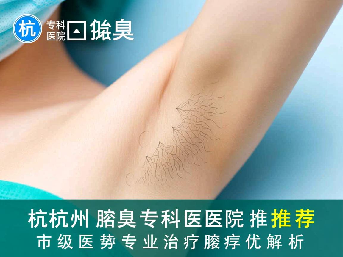 杭州腋臭专科医院推荐，市级医院专业治疗腋臭的优势解析