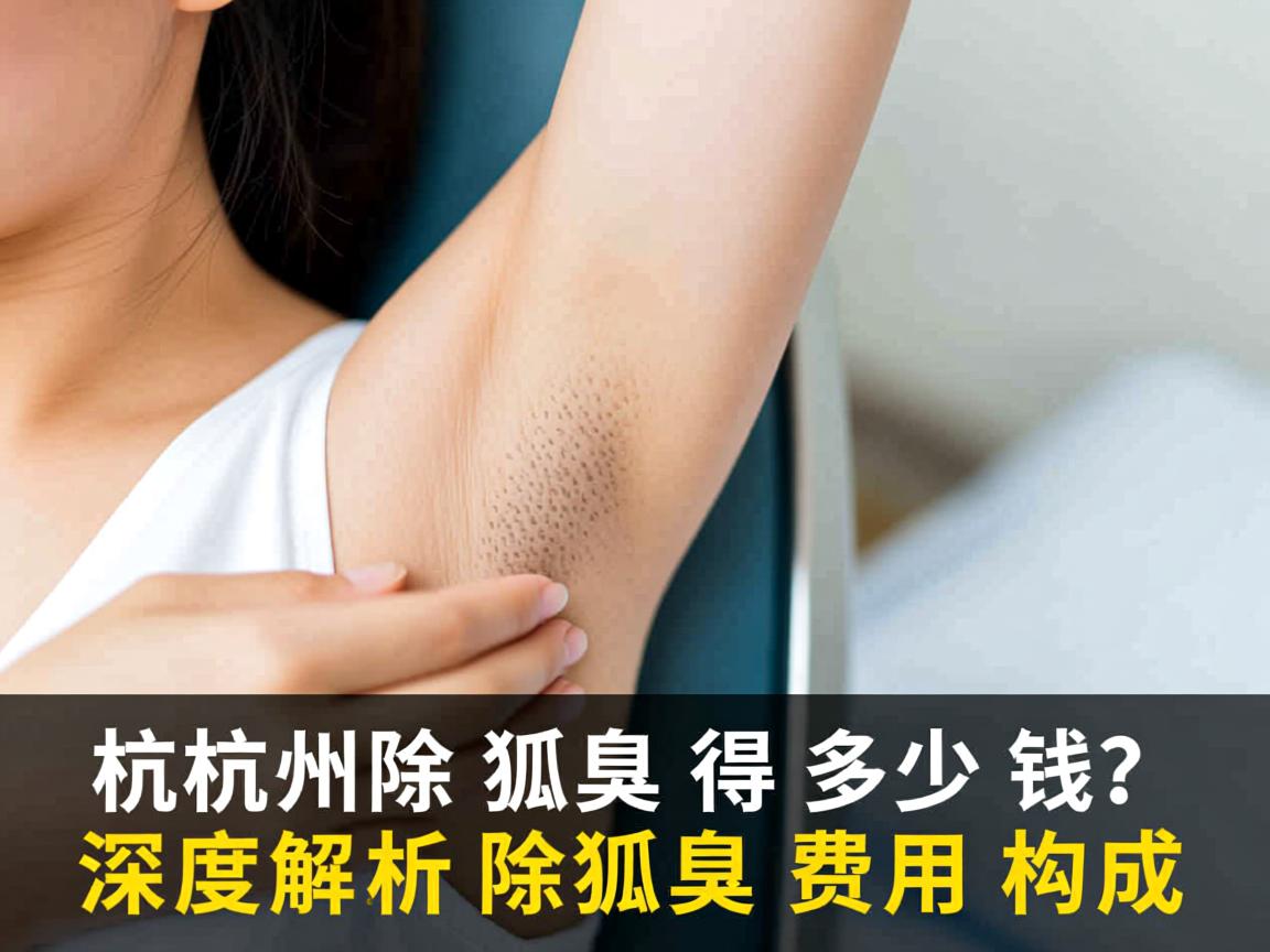 杭州除狐臭得多少钱？深度解析杭州除狐臭费用构成