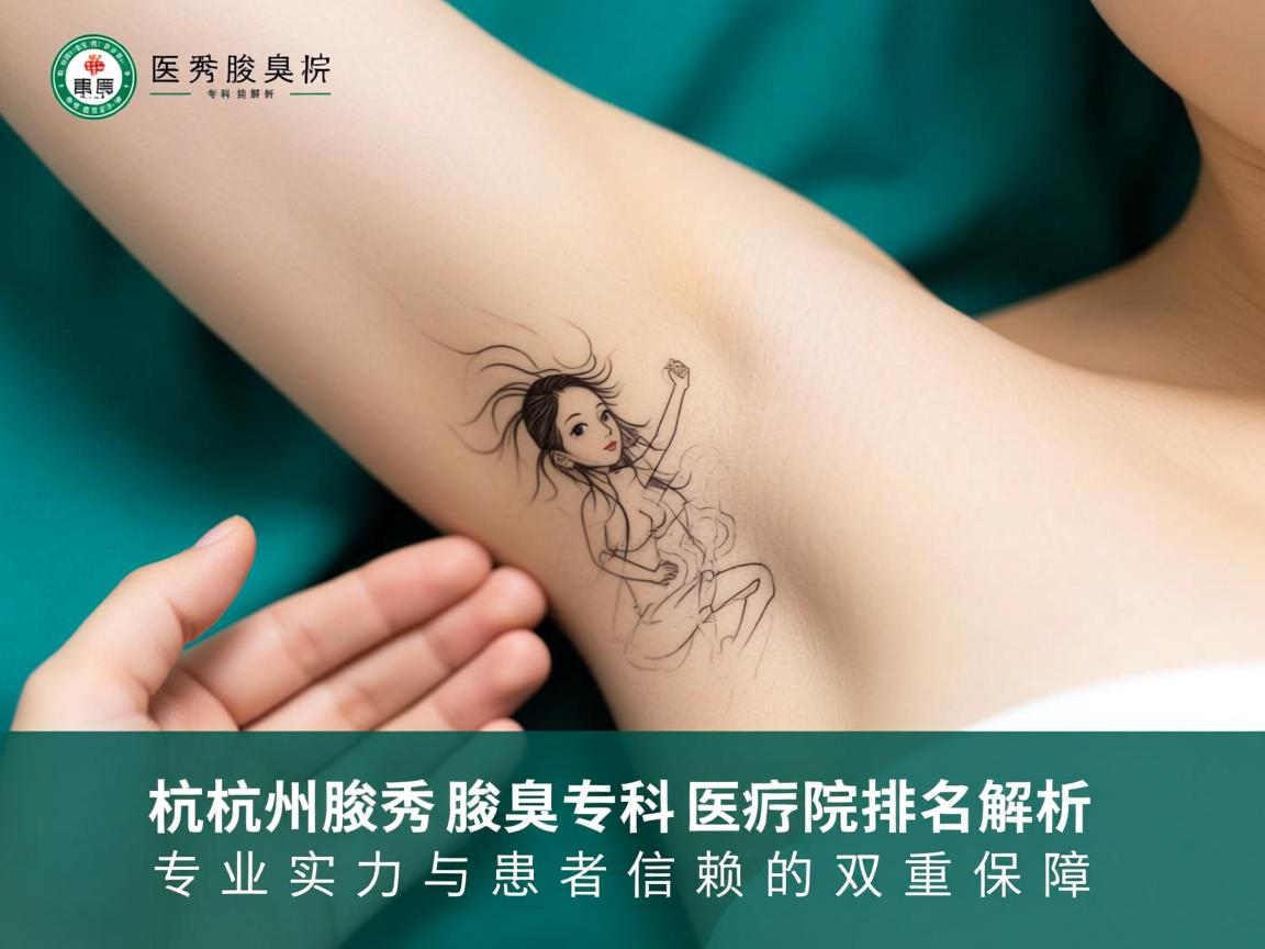 杭州腋秀腋臭专科医院排名解析，专业实力与患者信赖的双重保障
