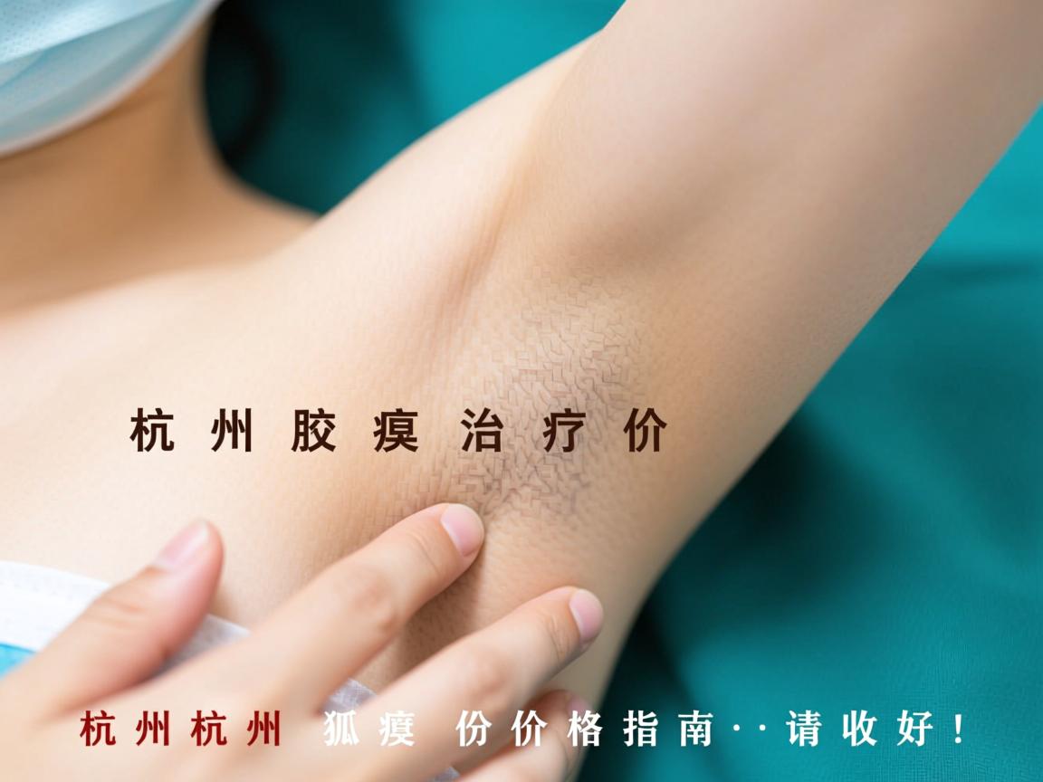 深度解析杭州腋臭治疗价格，这份杭州狐臭价格指南请收好！