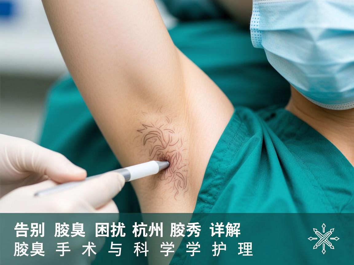 告别腋臭困扰，杭州腋秀详解腋臭手术与科学护理