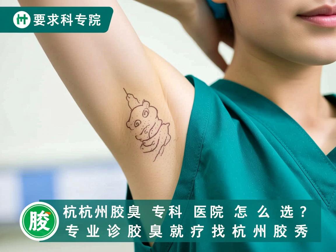 杭州腋臭专科医院怎么选？专业腋臭诊疗就找杭州腋秀