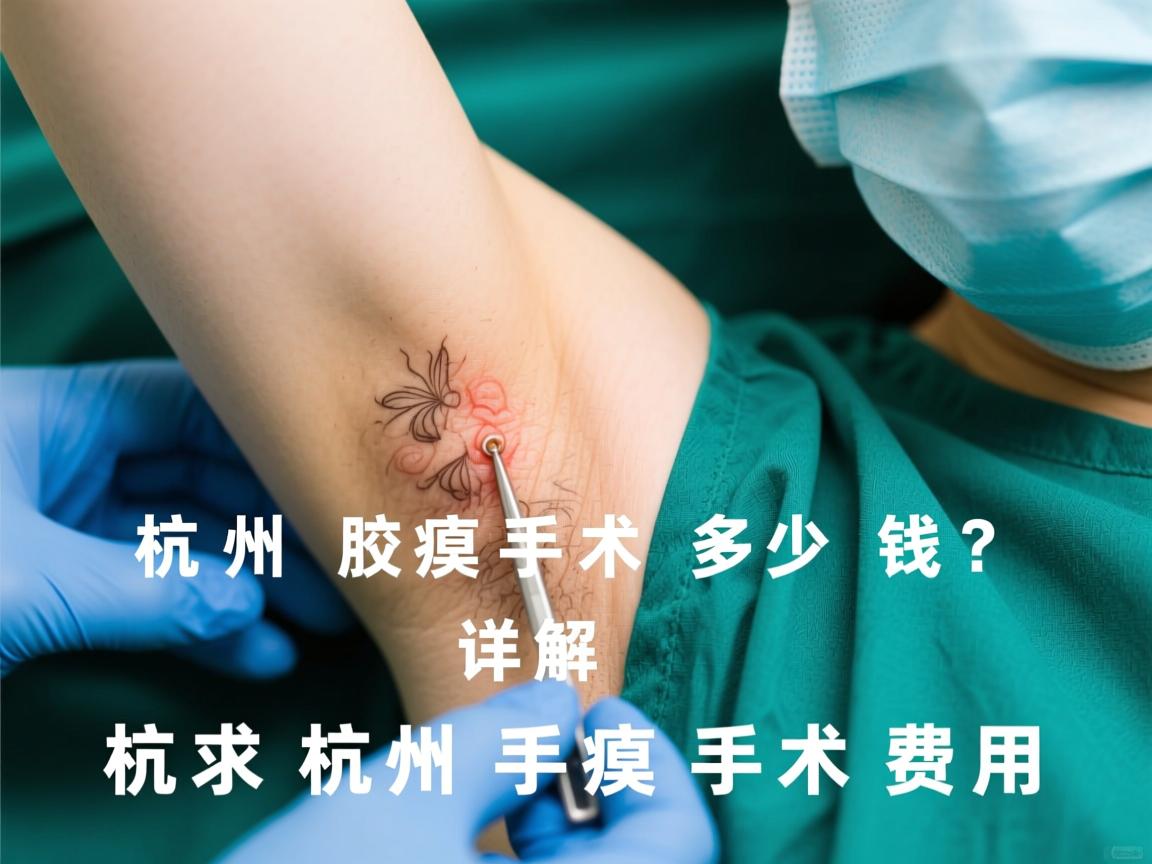 杭州腋臭手术多少钱？详解杭州腋臭手术费用