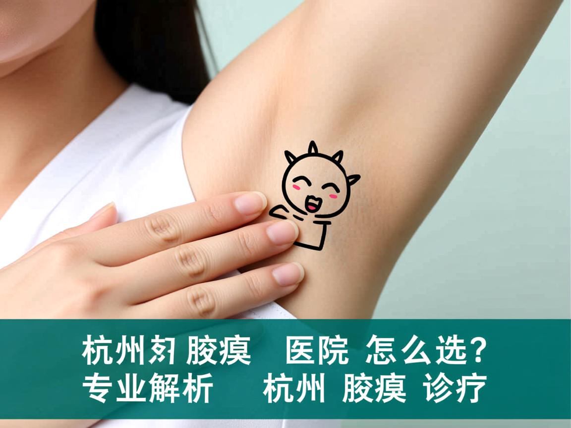 杭州腋臭医院怎么选？专业解析杭州腋臭诊疗