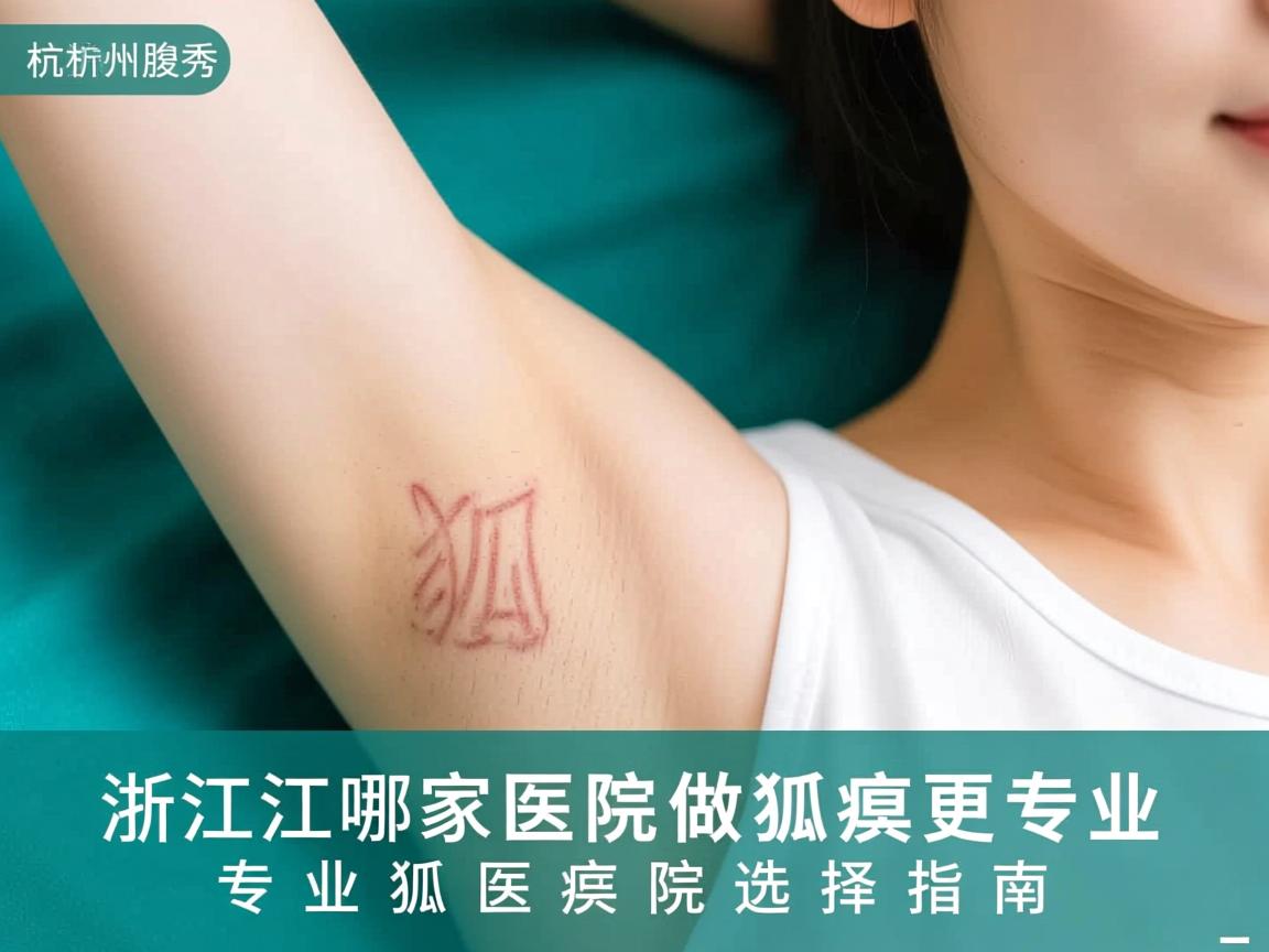 杭州腋秀解析，浙江哪家医院做狐臭更专业，专业狐臭医院选择指南