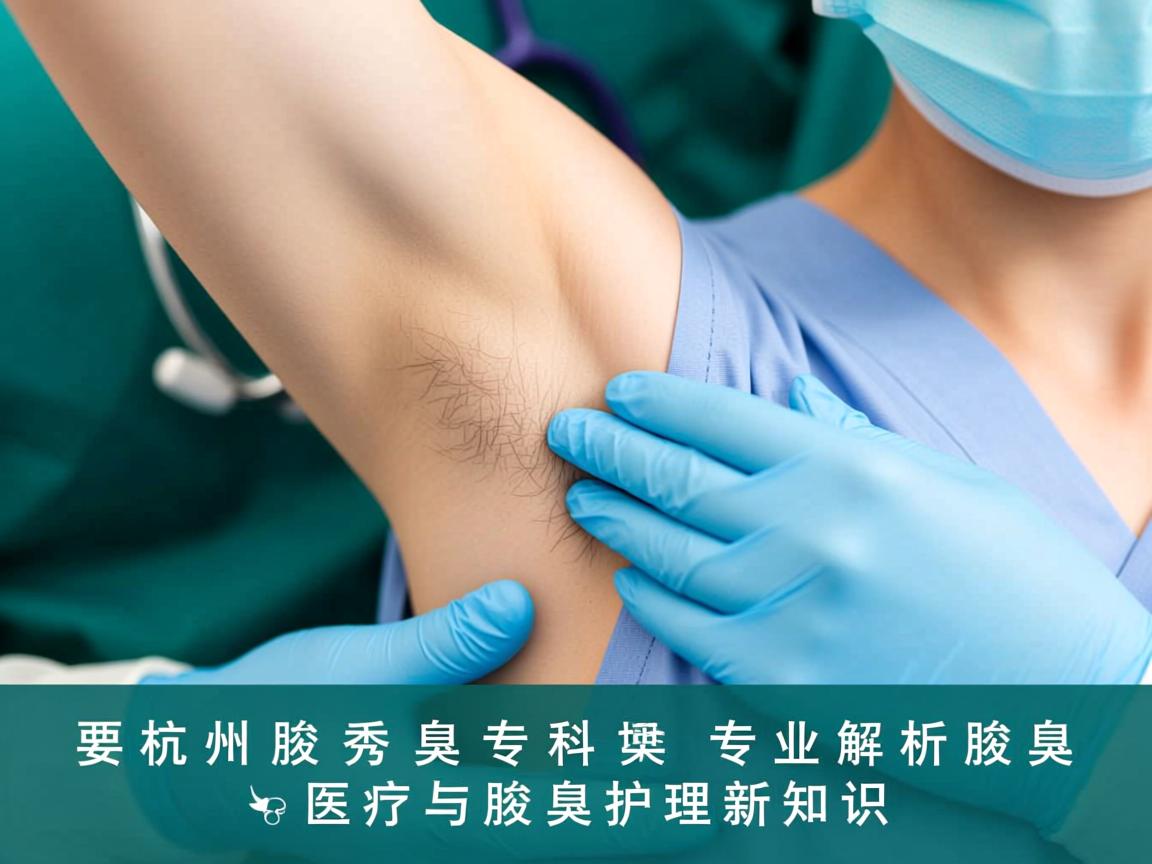 杭州腋秀腋臭专科，专业解析腋臭医疗与腋臭护理新知识