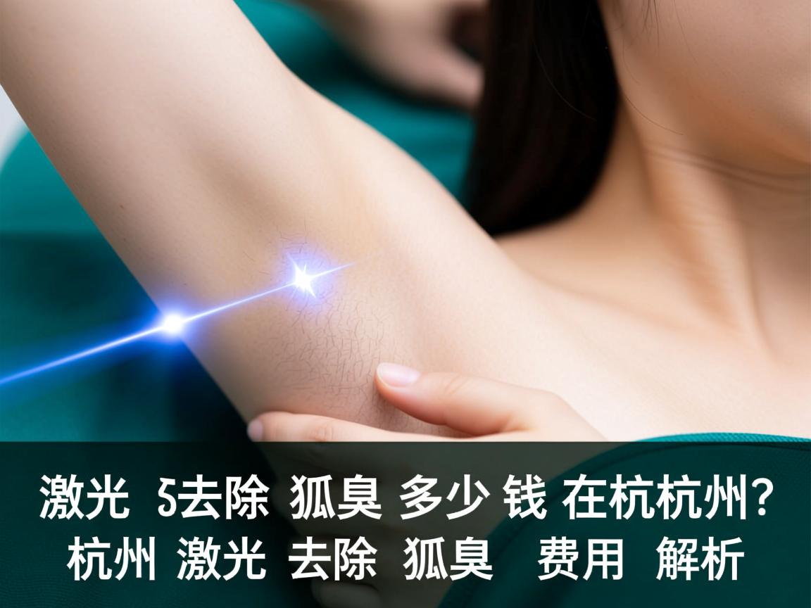 激光去除狐臭多少钱在杭州？杭州激光去除狐臭费用解析