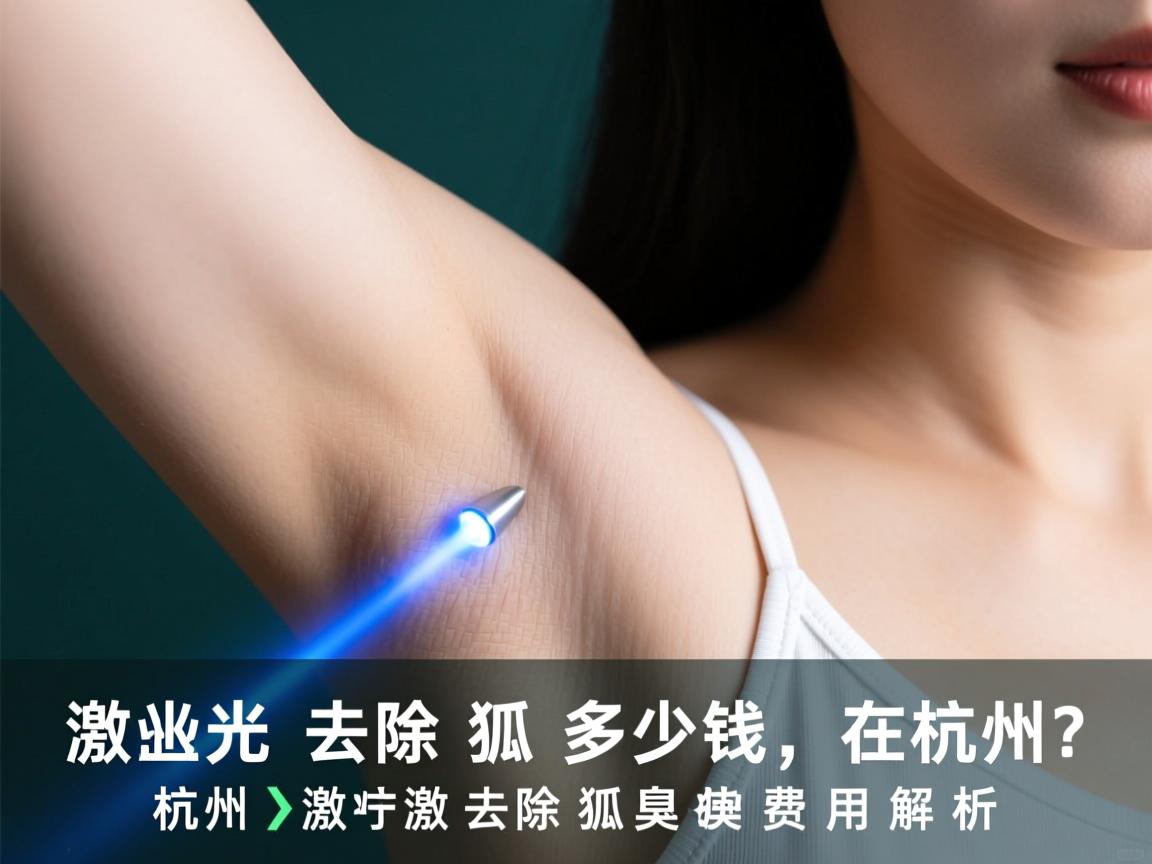 激光去除狐臭多少钱在杭州？杭州激光去除狐臭费用解析