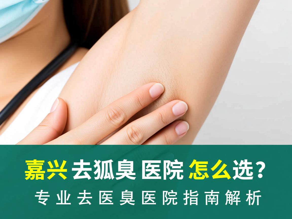 嘉兴去狐臭医院怎么选？专业去狐臭医院指南解析