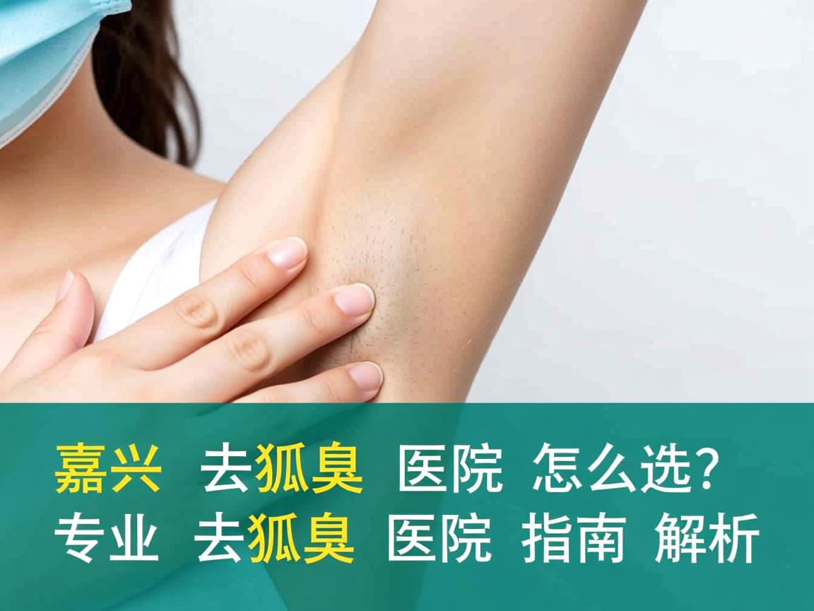 嘉兴去狐臭医院怎么选？专业去狐臭医院指南解析