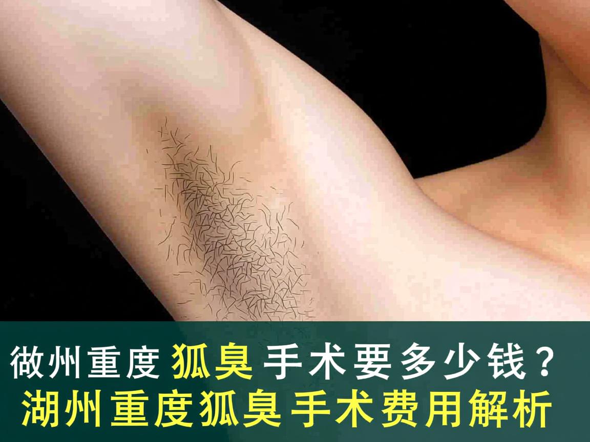 在湖州做重度狐臭手术要多少钱？湖州重度狐臭手术费用解析