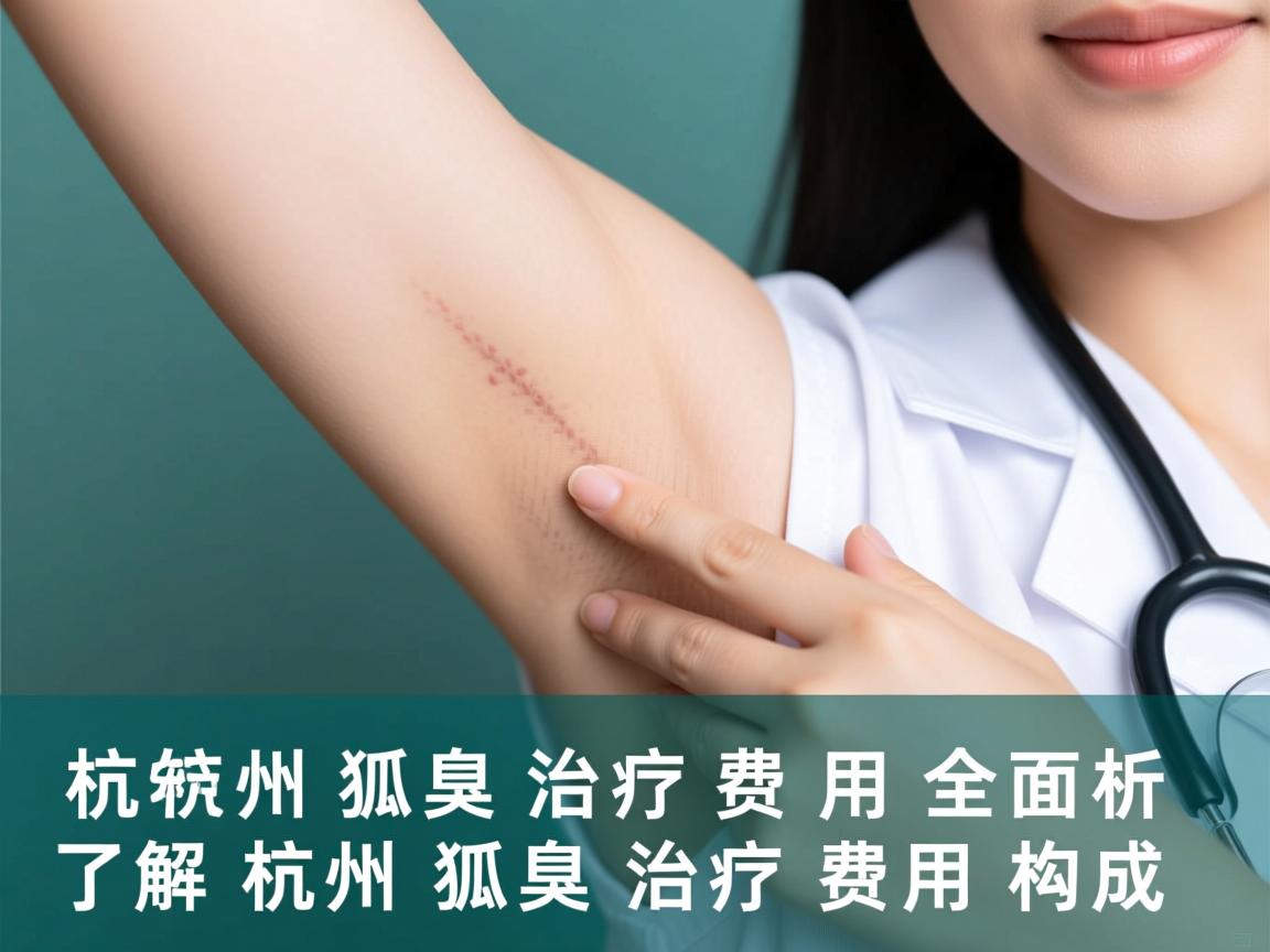 杭州狐臭治疗费用解析，全面了解杭州狐臭治疗费用构成