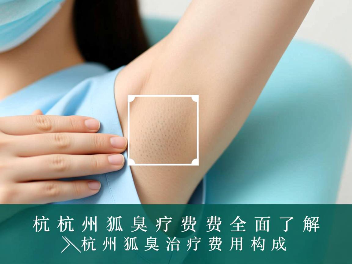 杭州狐臭治疗费用解析，全面了解杭州狐臭治疗费用构成