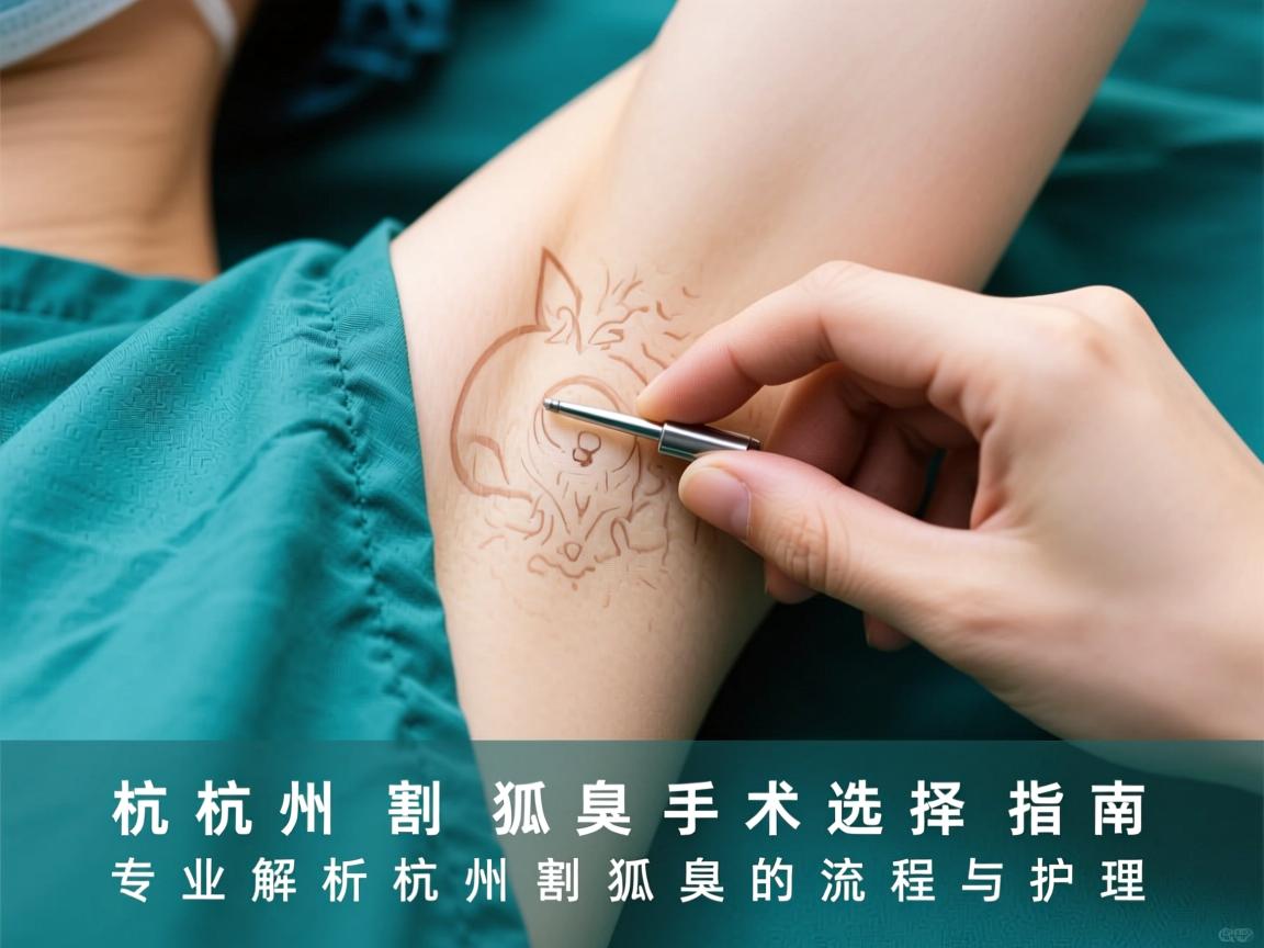 杭州割狐臭手术选择指南，专业解析杭州割狐臭的流程与护理