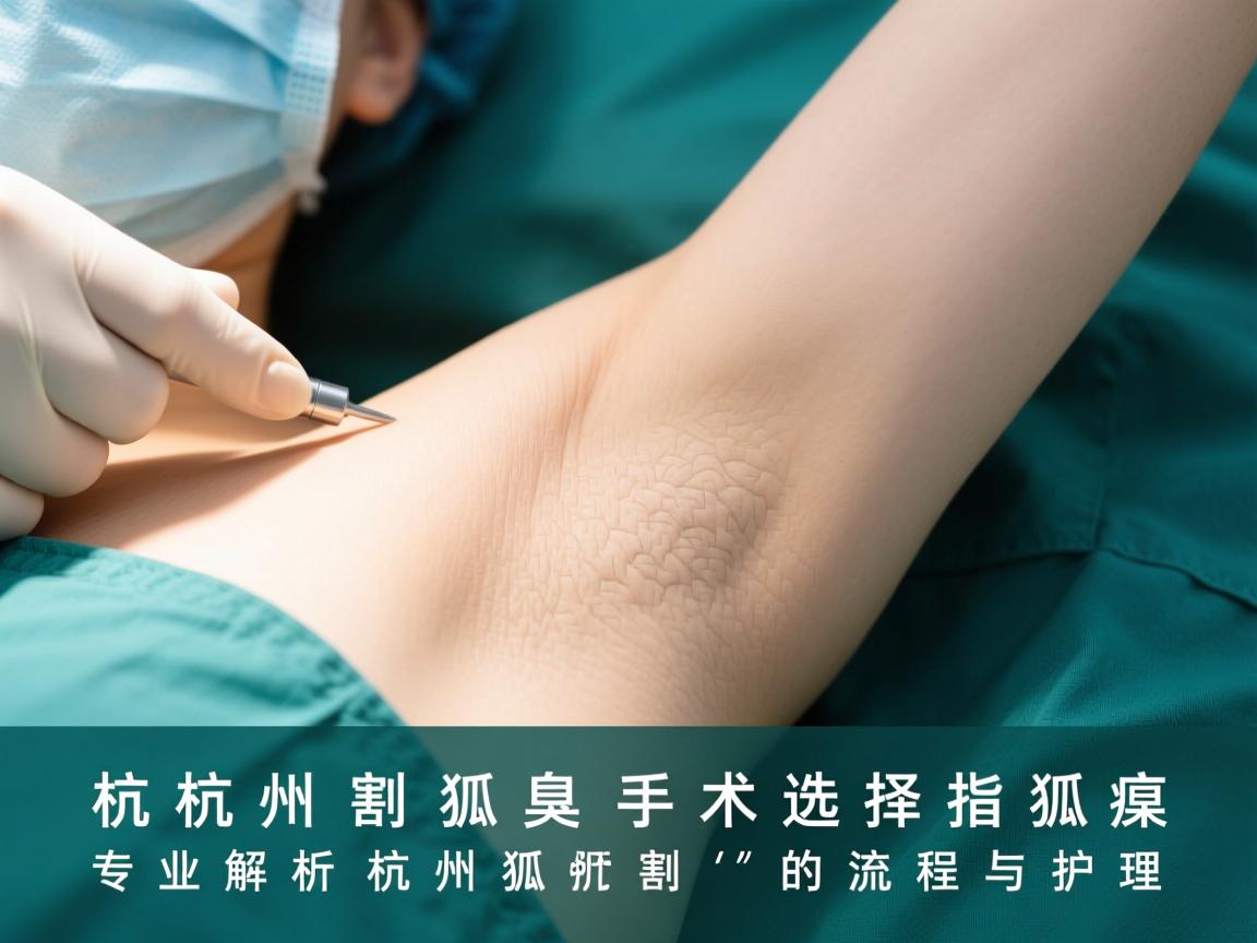 杭州割狐臭手术选择指南，专业解析杭州割狐臭的流程与护理