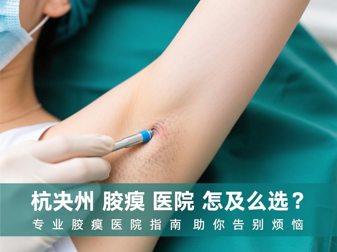 杭州腋臭医院怎么选？专业腋臭医院指南助你告别烦恼