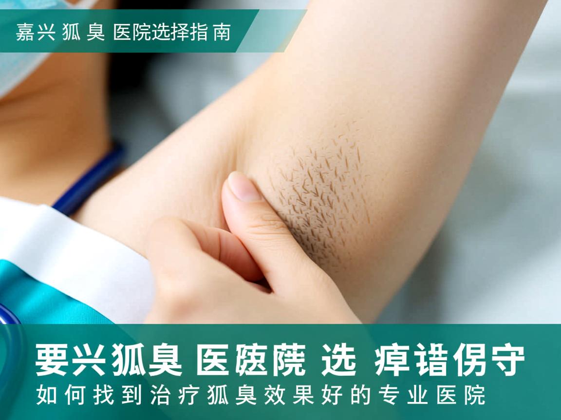 嘉兴狐臭医院选择指南，如何找到治疗狐臭效果好的专业医院