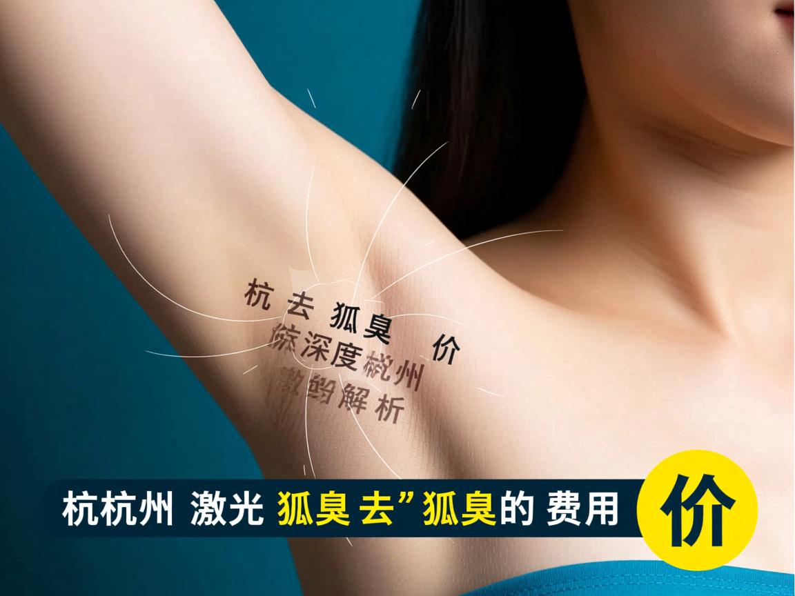 杭州激光去狐臭价格，深度解析杭州激光去狐臭的费用构成
