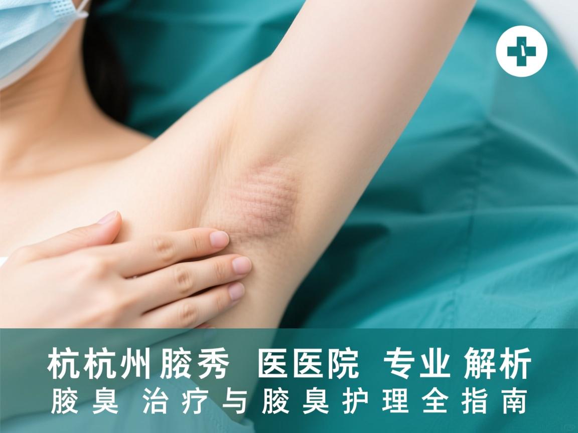 杭州腋秀医院专业解析，腋臭治疗与腋臭护理全指南