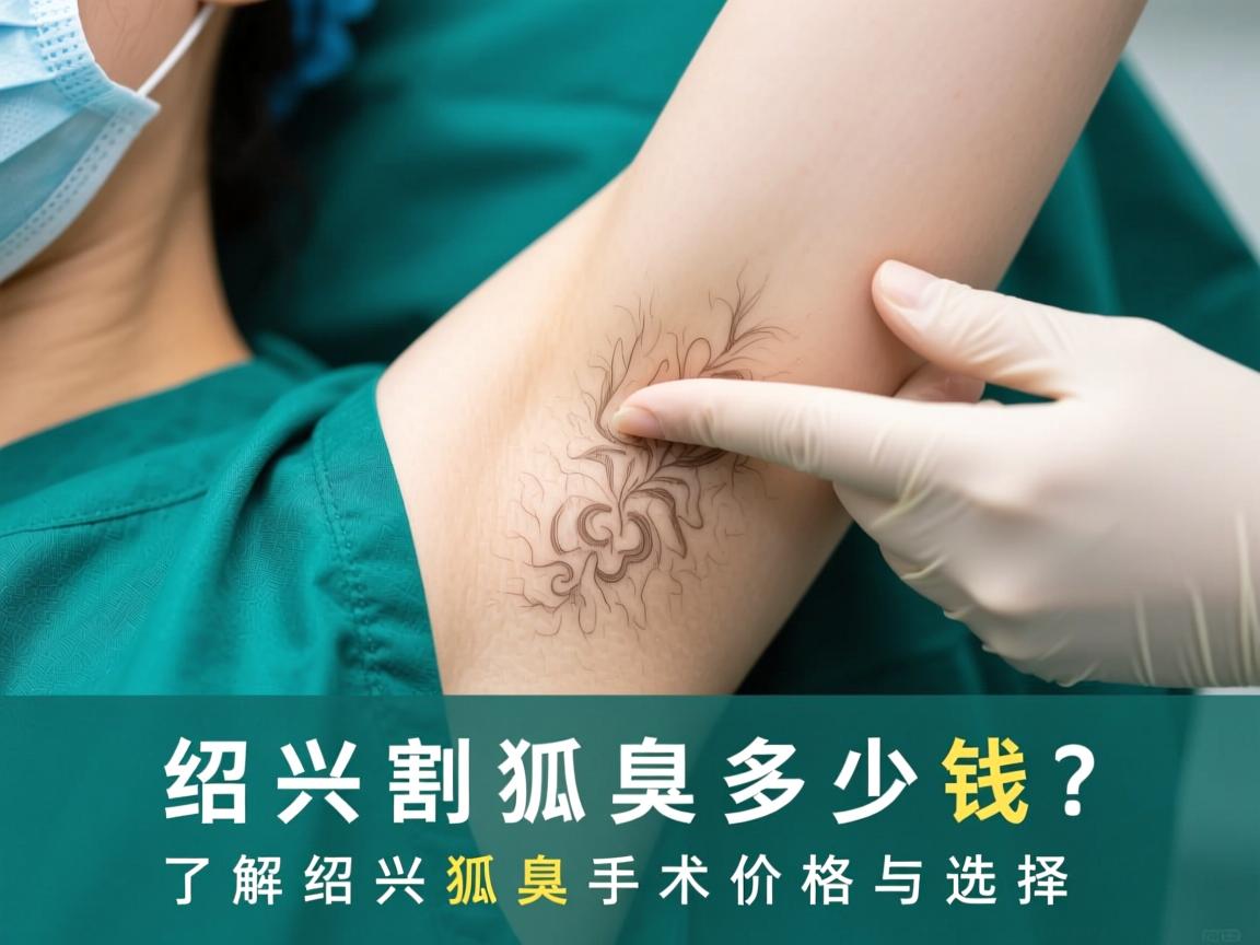 绍兴割狐臭多少钱？了解绍兴狐臭手术价格与选择