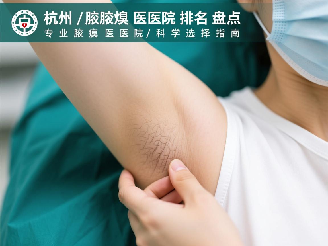 杭州腋臭医院排名盘点，专业腋臭医院的科学选择指南