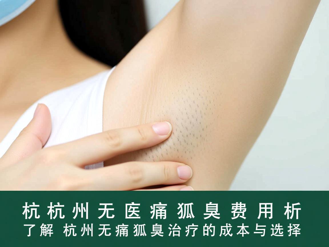 杭州无痛狐臭费用解析，了解杭州无痛狐臭治疗的成本与选择