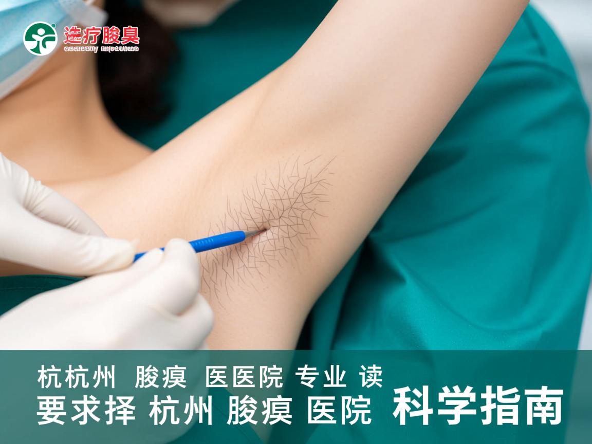 杭州腋臭医院专业解读，选择杭州腋臭医院的科学指南