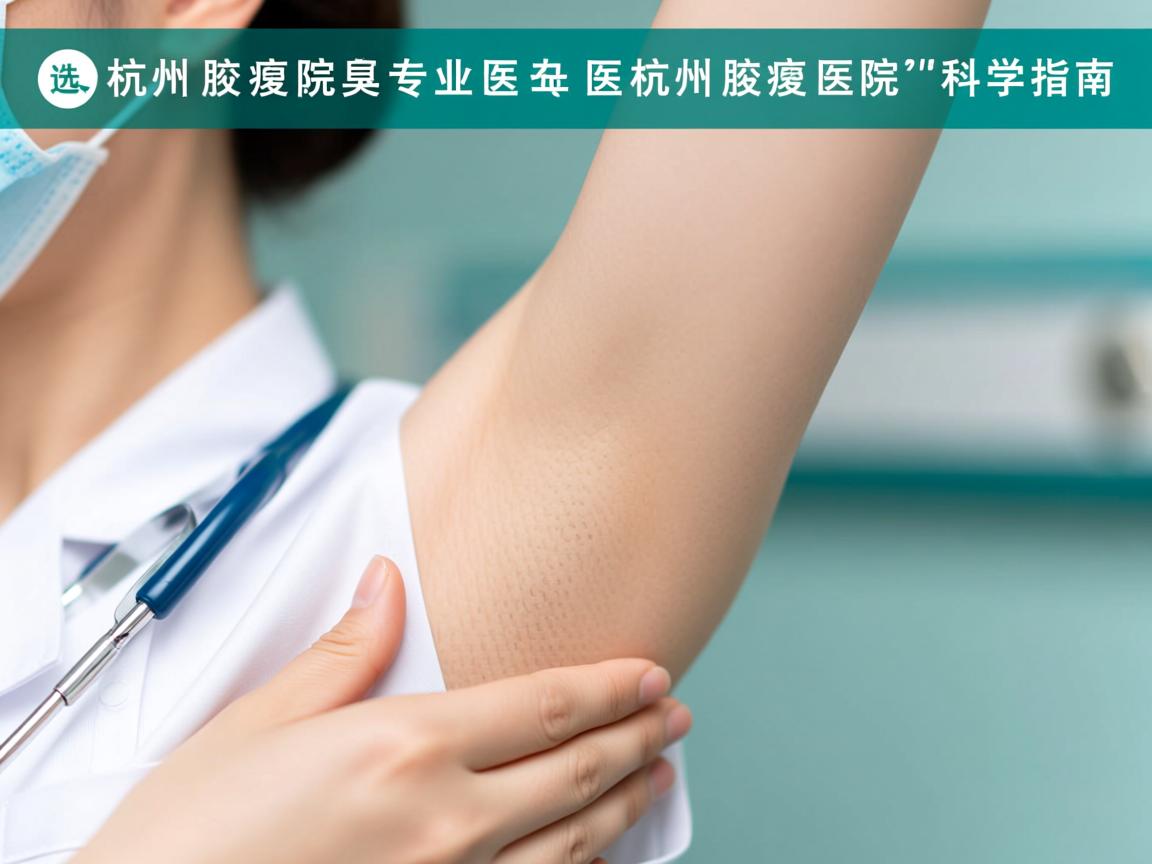 杭州腋臭医院专业解读，选择杭州腋臭医院的科学指南
