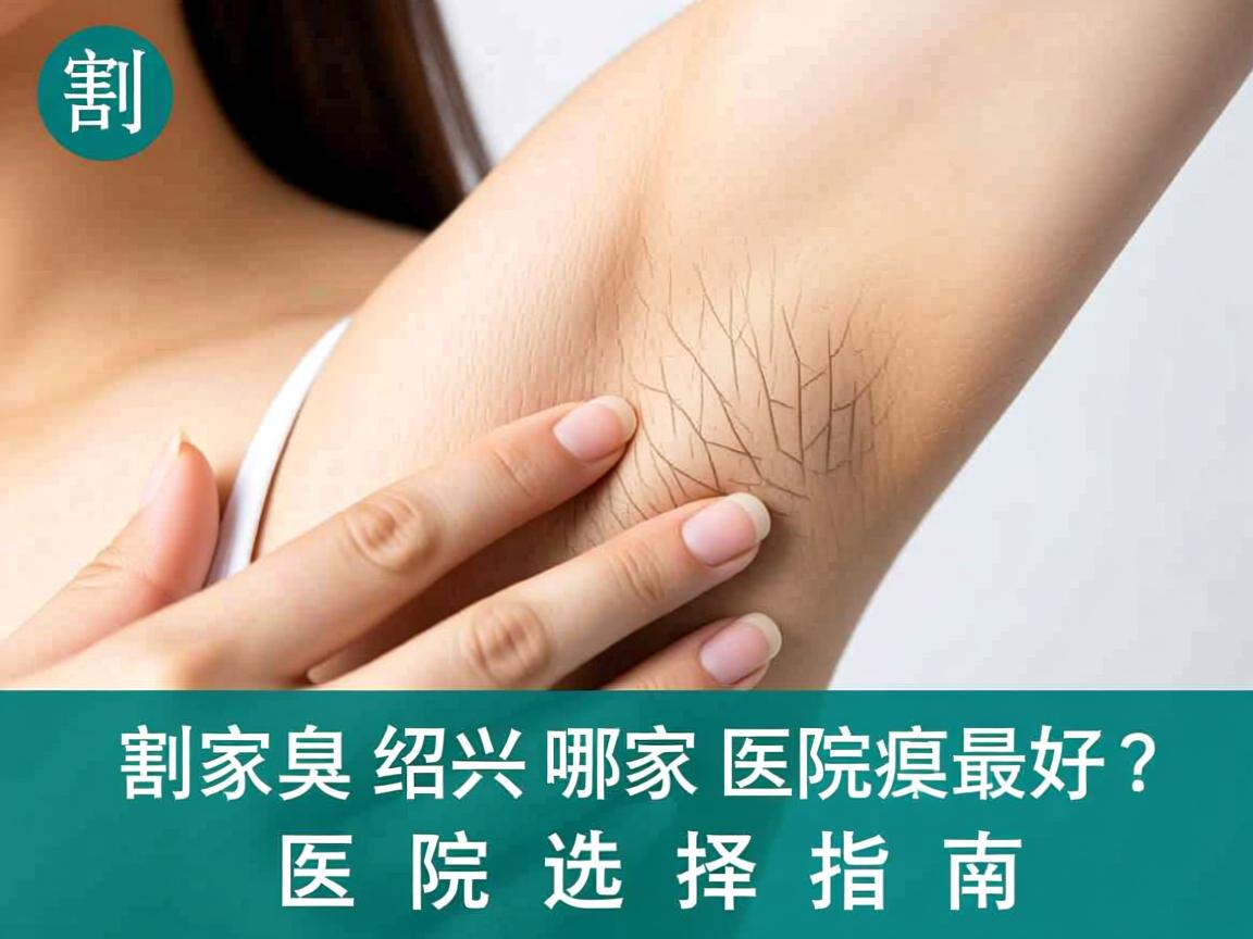 割腋臭绍兴哪家医院最好？绍兴割腋臭医院选择指南