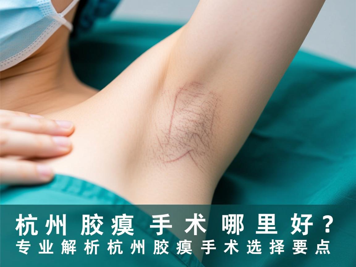 杭州腋臭手术哪里好？专业解析杭州腋臭手术选择要点