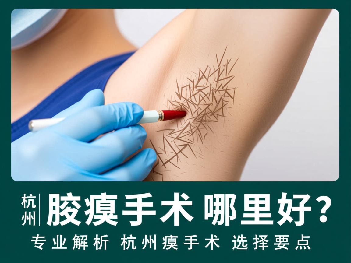 杭州腋臭手术哪里好？专业解析杭州腋臭手术选择要点