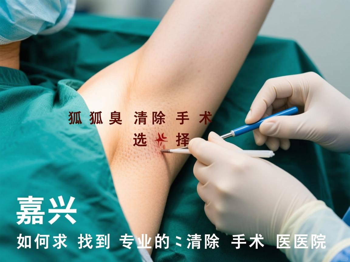 嘉兴狐臭清除手术选择，如何找到专业的狐臭清除手术医院