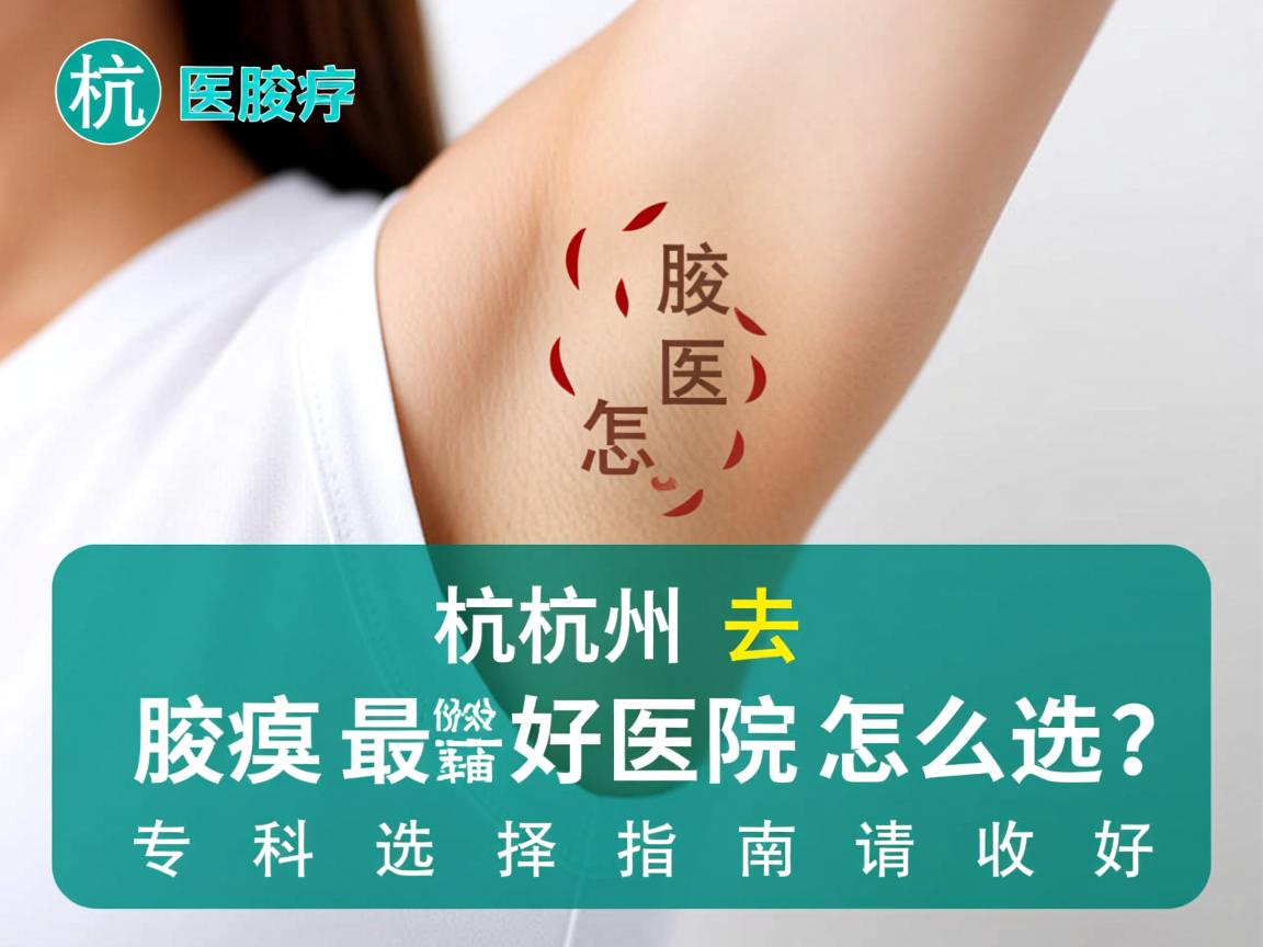 杭州去腋臭最好医院怎么选?这份杭州腋臭专科选择指南请收好 杭州去腋臭最好医院怎么选?这份杭州腋臭专科选择指南请收好
