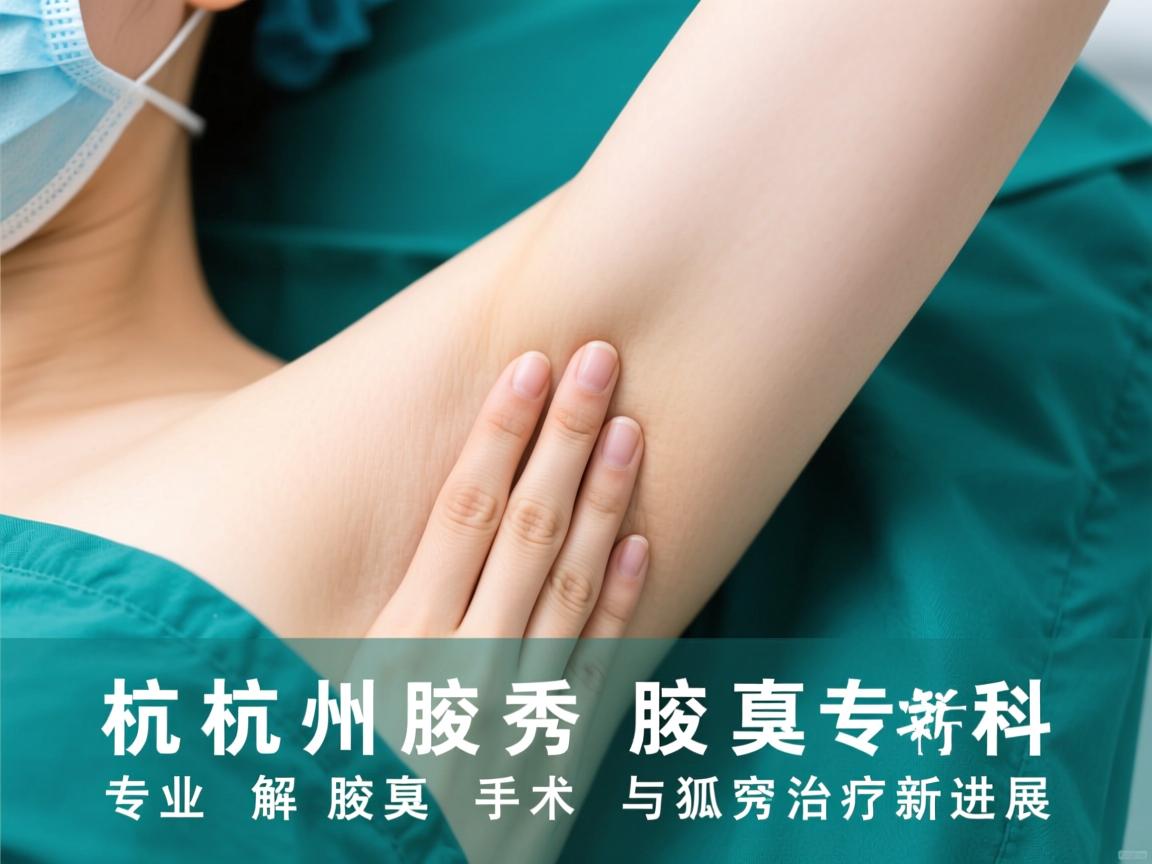 杭州腋秀腋臭专科，专业解析腋臭手术与狐臭治疗新进展
