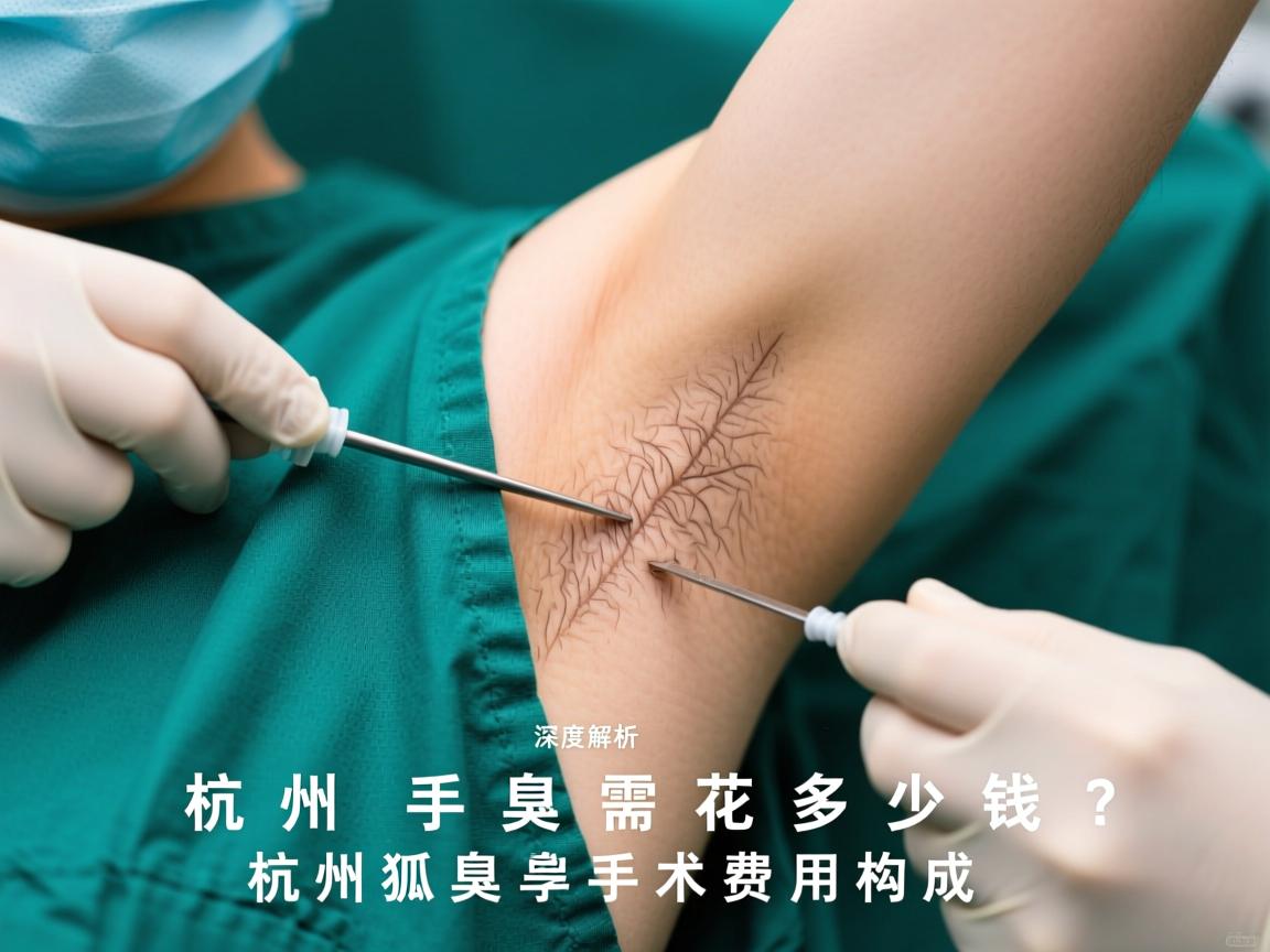 杭州狐臭手术需花多少钱？深度解析杭州狐臭手术费用构成