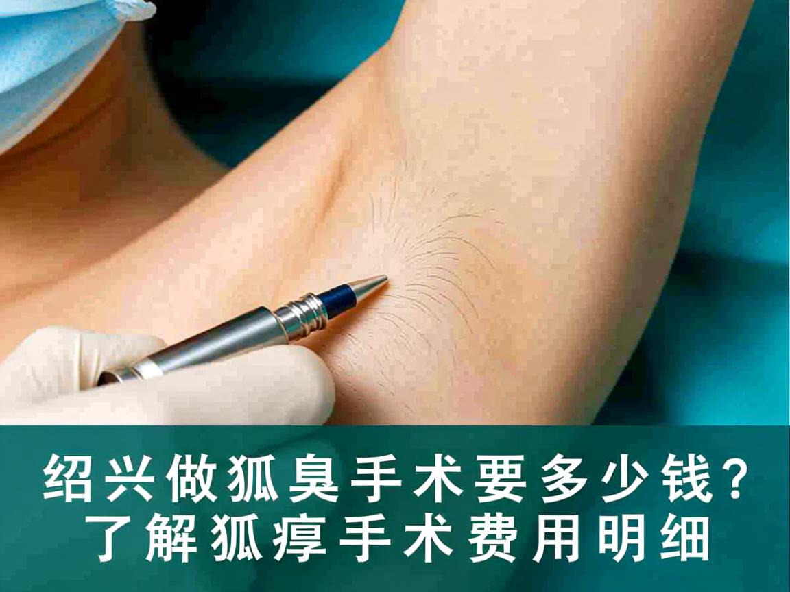 在绍兴做狐臭手术要多少钱？了解狐臭手术费用明细