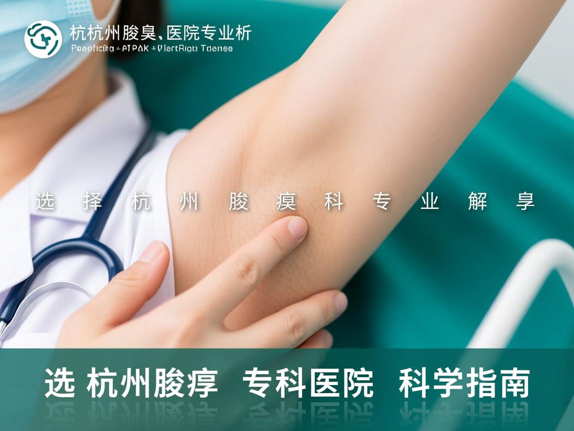 杭州腋臭医院专业解析，选择杭州腋臭专科医院的科学指南
