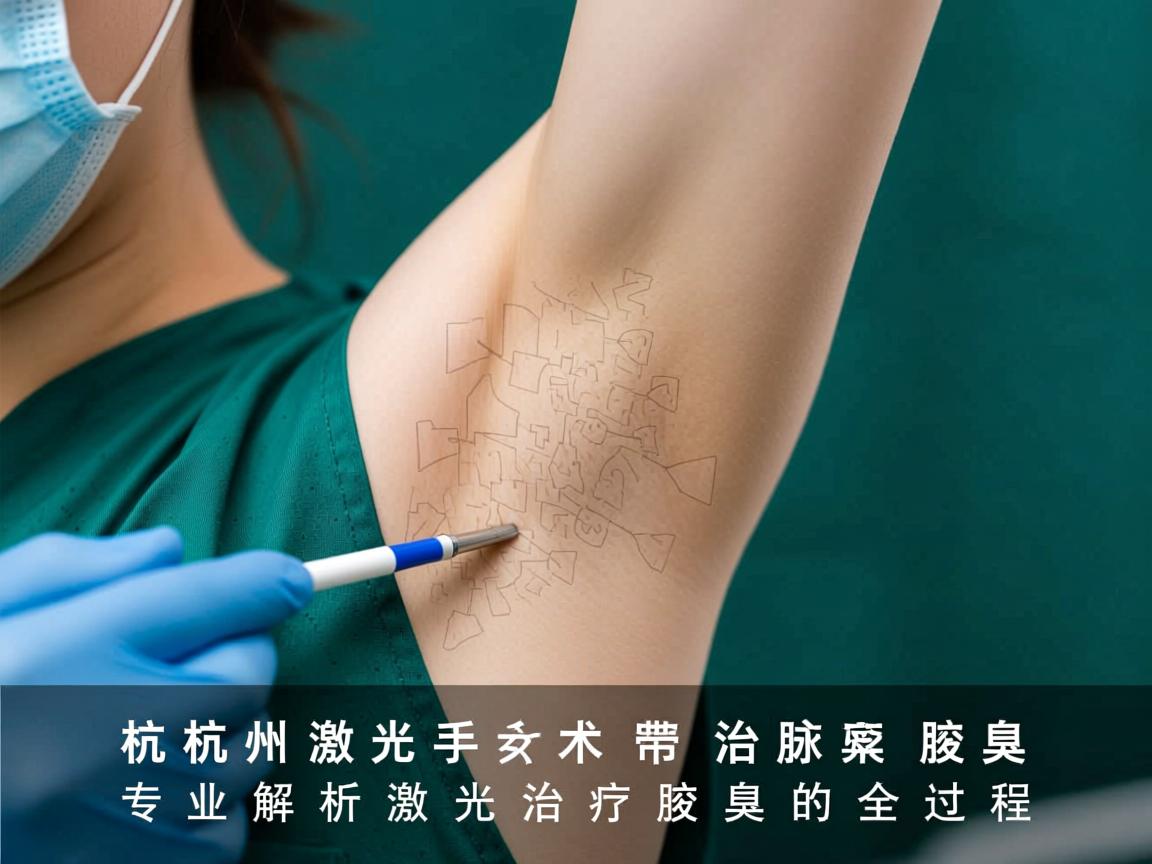 杭州激光手术治腋臭，专业解析激光治疗腋臭的全过程