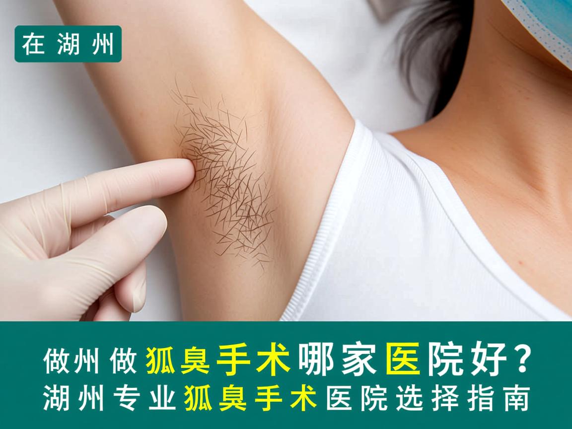 在湖州做狐臭手术哪家医院好？湖州专业狐臭手术医院选择指南