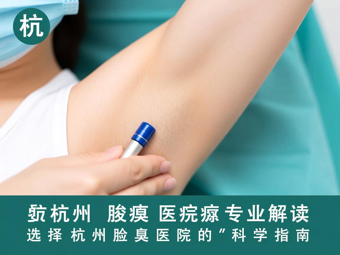 杭州腋臭医院专业解读，选择杭州腋臭医院的科学指南