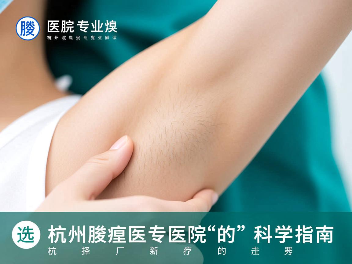 杭州腋臭医院专业解读，选择杭州腋臭医院的科学指南