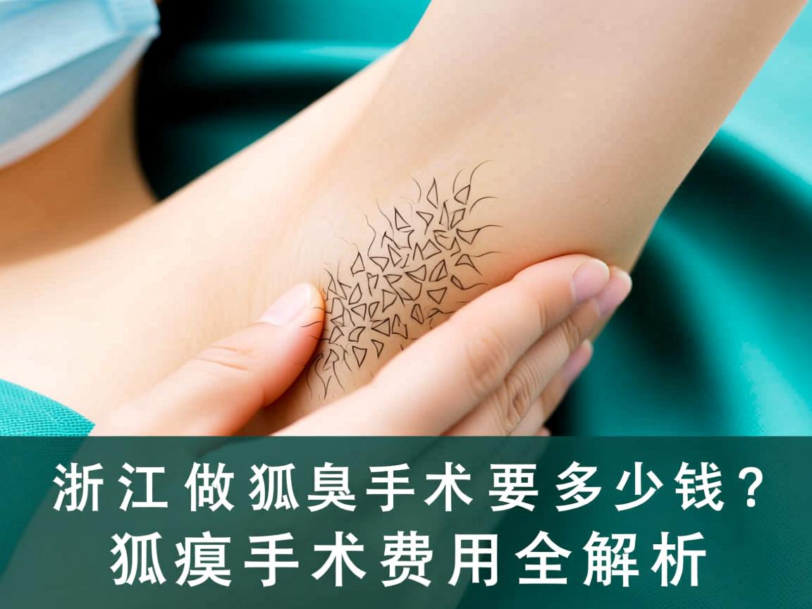 在浙江做狐臭手术要多少钱?狐臭手术费用全解析 在浙江做狐臭手术要多少钱?狐臭手术费用全解析