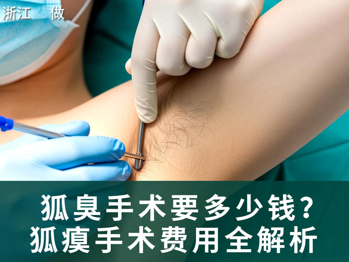 在浙江做狐臭手术要多少钱?狐臭手术费用全解析 在浙江做狐臭手术要多少钱?狐臭手术费用全解析
