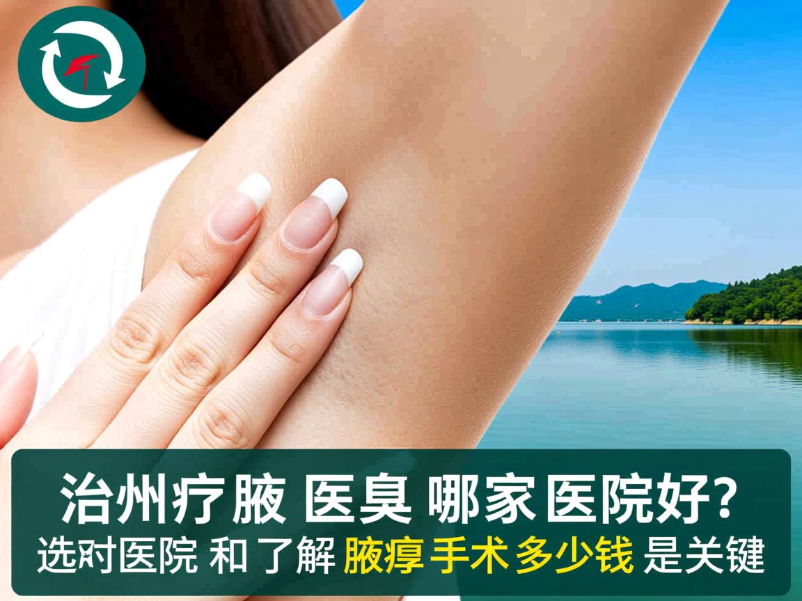 湖州治疗腋臭哪家医院好？选对医院和了解腋臭手术多少钱是关键