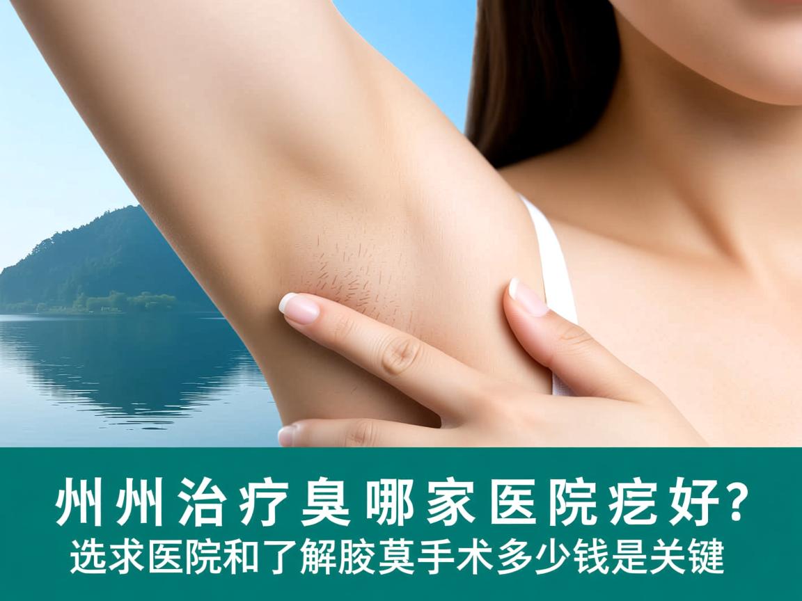 湖州治疗腋臭哪家医院好？选对医院和了解腋臭手术多少钱是关键